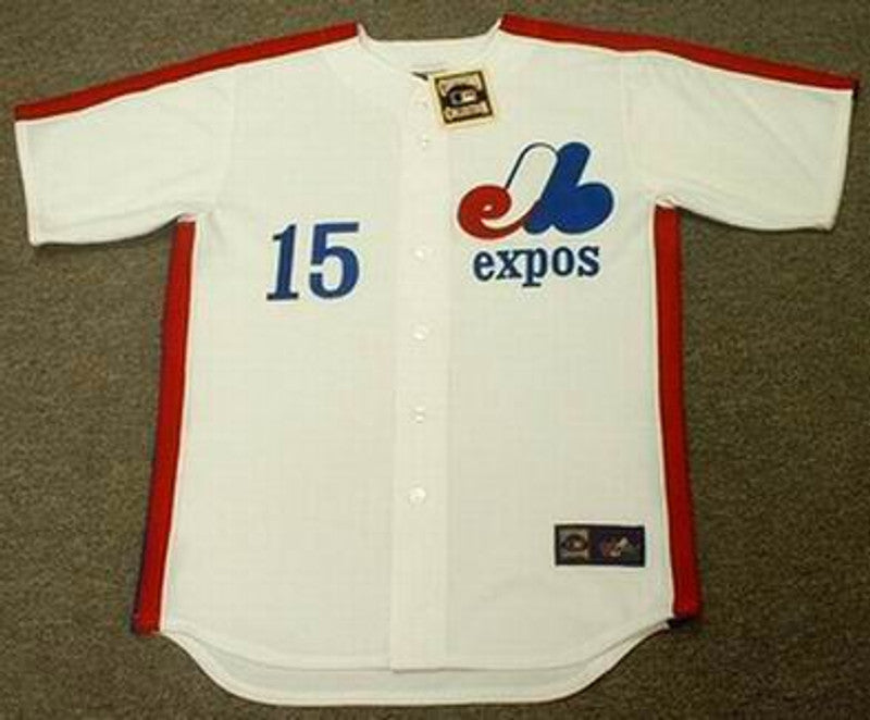 Larry Parrish Montreal Expos 1981 Baseball jersey retro stitched fan gear RTJ00151