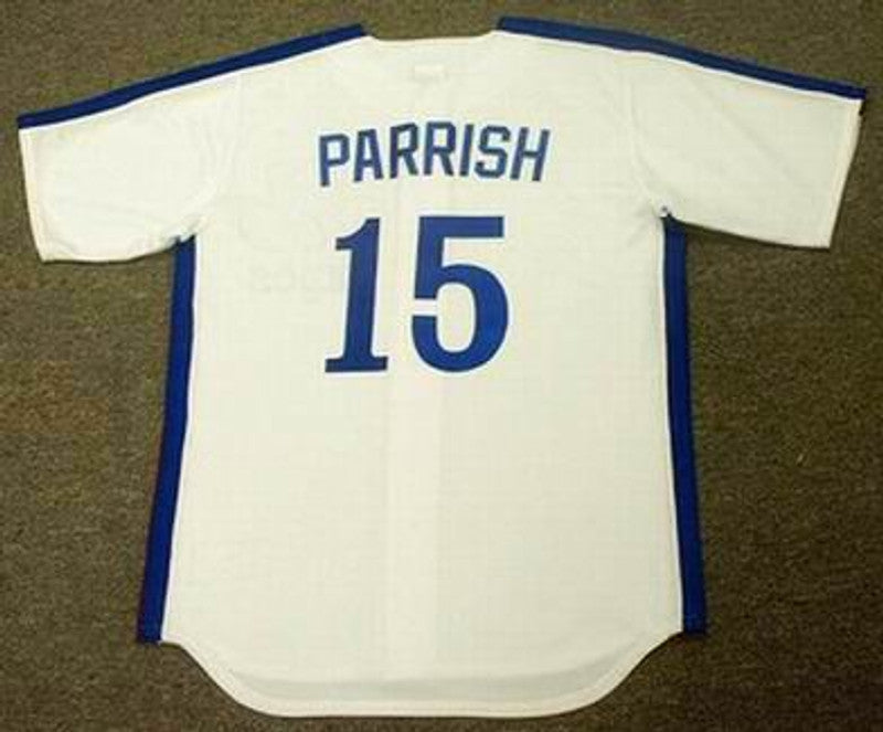 Larry Parrish Montreal Expos 1981 Baseball jersey retro stitched fan gear RTJ00151
