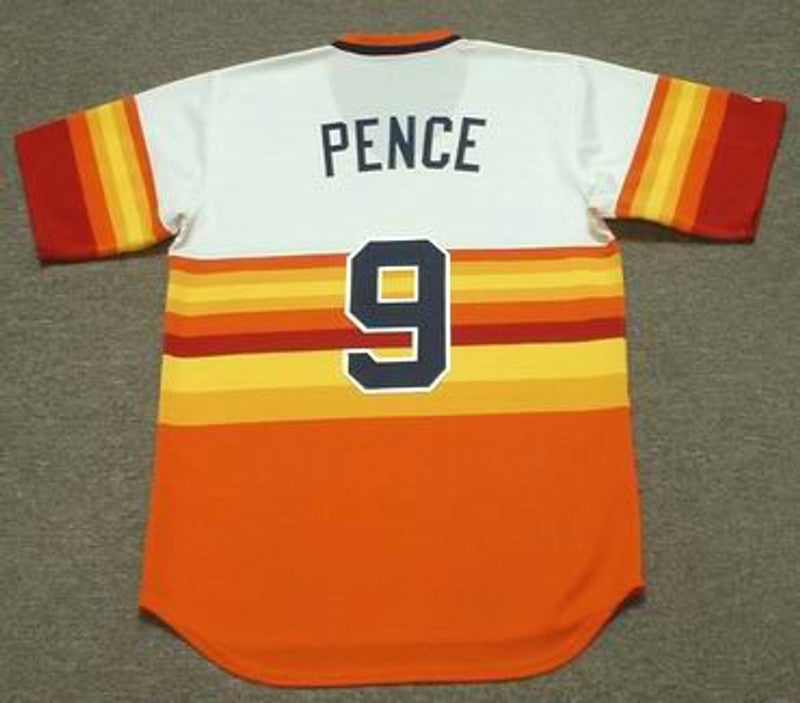 Hunter Pence Houston Astros 1980s Baseball jersey retro stitched fan gear RTJ00722