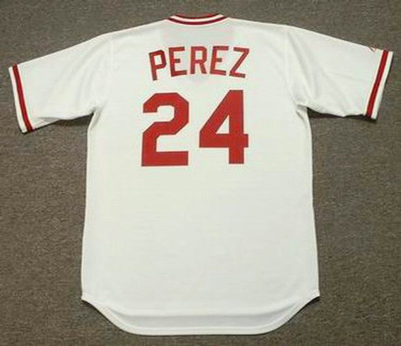 TP CR 1975 Cooperstown Home Baseball Stitched Jersey, Vintage Baseball Jersey, Retro Sewn Jersey