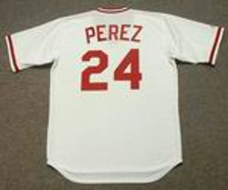 TP CR 1975 Cooperstown Home Baseball Stitched Jersey, Vintage Baseball Jersey, Retro Sewn Jersey