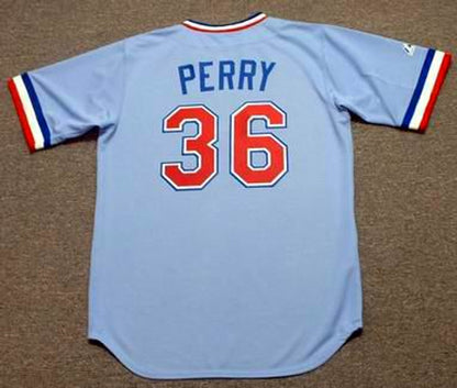 Gaylord Perry Texas Rangers 1970s Baseball jersey retro stitched fan gear RTJ00866
