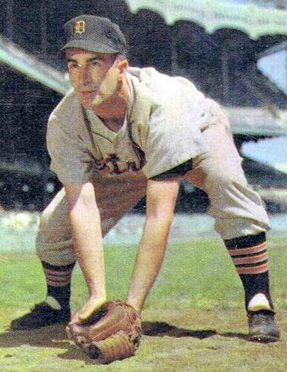 Johnny Pesky Detroit Tigers 1953 Baseball jersey retro stitched fan gear RTJ00378