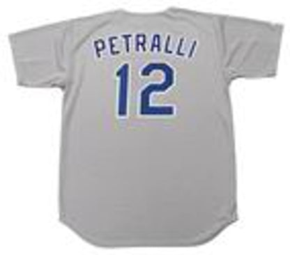 Geno Petralli Texas Rangers 1990 Baseball jersey retro stitched fan gear RTJ00851