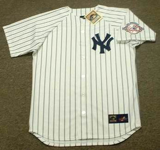 AP NYY 2003 Home Throwback Baseball Stitched Jersey, Vintage Baseball Jersey, Retro Sewn Jersey