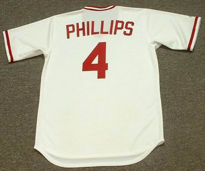 On Phillips Cincinnati Reds 1970s Baseball jersey retro stitched fan gear RTJ01632
