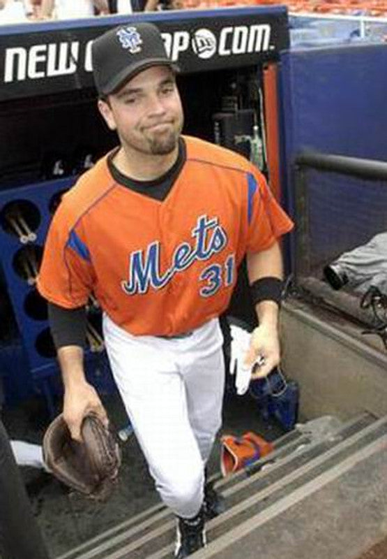 MP NYM 2004 Throwback Baseball Stitched Jersey, Vintage Baseball Jersey, Retro Sewn Jersey