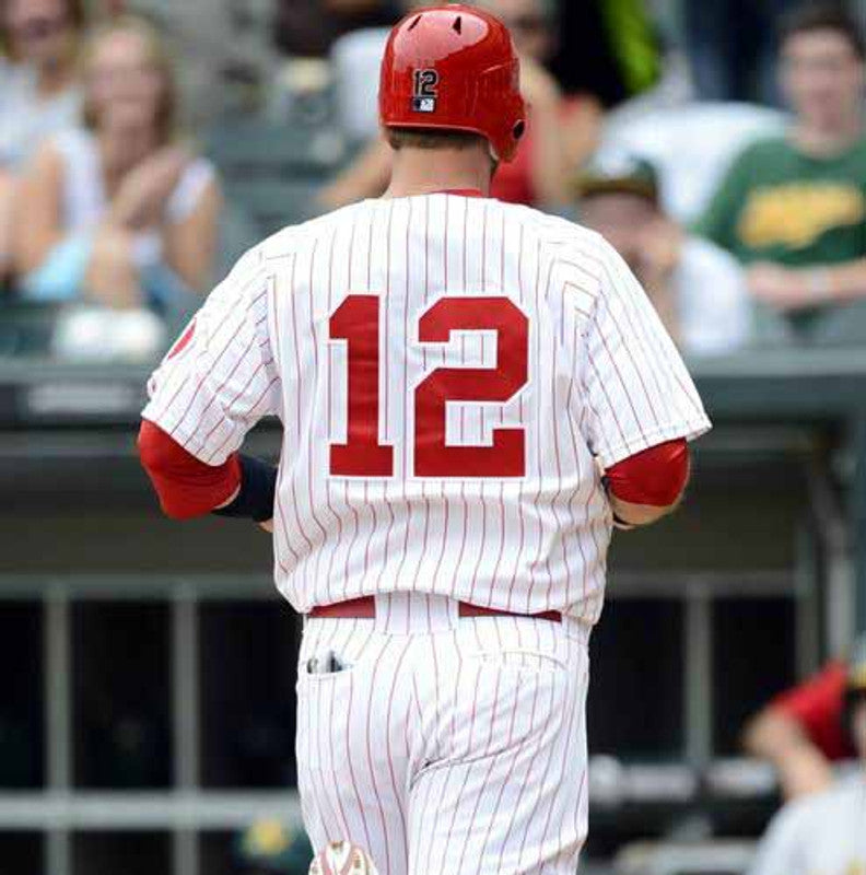 AP CWS 1970s Throwback Baseball Stitched Jersey, Vintage Baseball Jersey, Retro Sewn Jersey