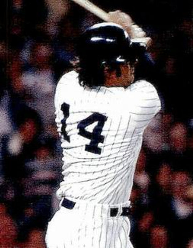 LP NYY 1977 Cooperstown Home Stitched Jersey, Vintage Baseball Jersey, Retro Sewn Jersey