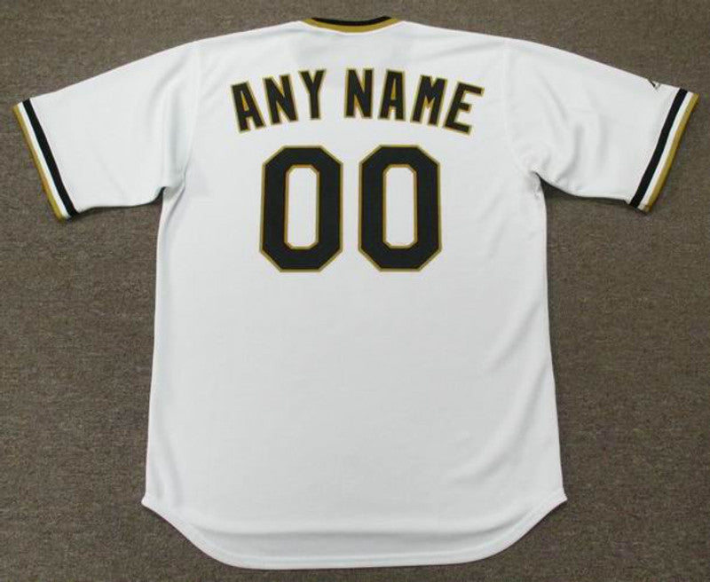 PP PP 1970s Cooperstown Home Custom Name Number Stitched Jersey, Vintage Baseball Jersey, Retro Sewn Jersey