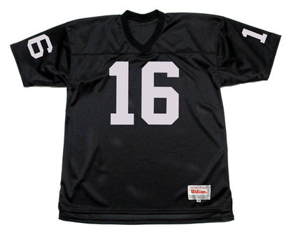 Los Angeles Raiders Jim Plunkett 1983 Home Throwback Football Jersey product image