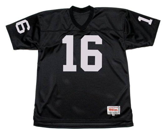 Los Angeles Raiders Jim Plunkett 1983 Home Throwback Football Jersey product image