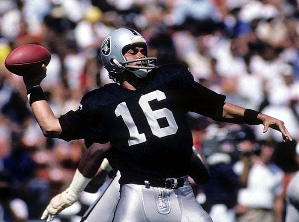 Los Angeles Raiders Jim Plunkett 1983 Home Throwback Football Jersey product image
