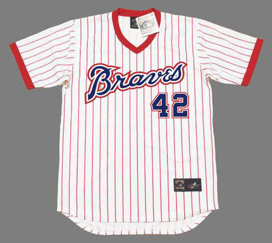 Biff Poco Pocoroba Atlanta Braves 1976 Baseball jersey retro stitched fan gear RTJ01792
