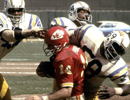 Kansas City Chiefs Ed Podolak 1973 Home Throwback Football Jersey product image