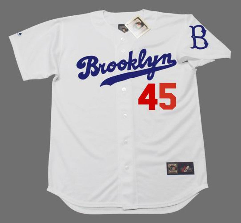Johnny Podres Brooklyn Dodgers Baseball jersey retro stitched fan gear RTJ00377