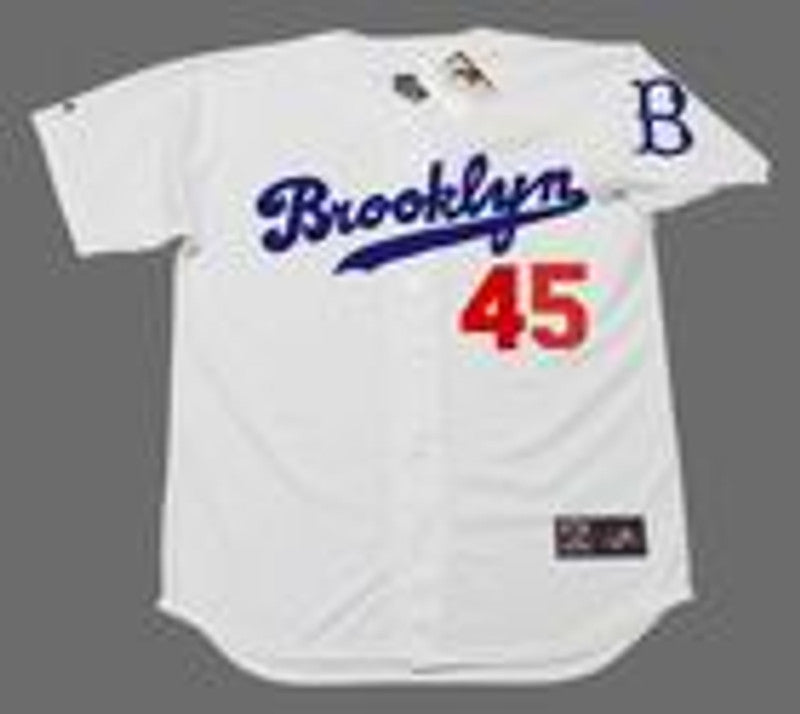 Johnny Podres Brooklyn Dodgers Baseball jersey retro stitched fan gear RTJ00377