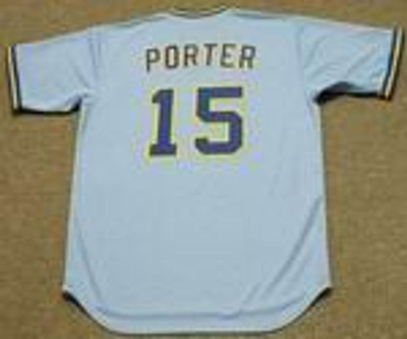 Darrell Porter Milwaukee Brewers 1975 Baseball jersey retro stitched fan gear RTJ01303