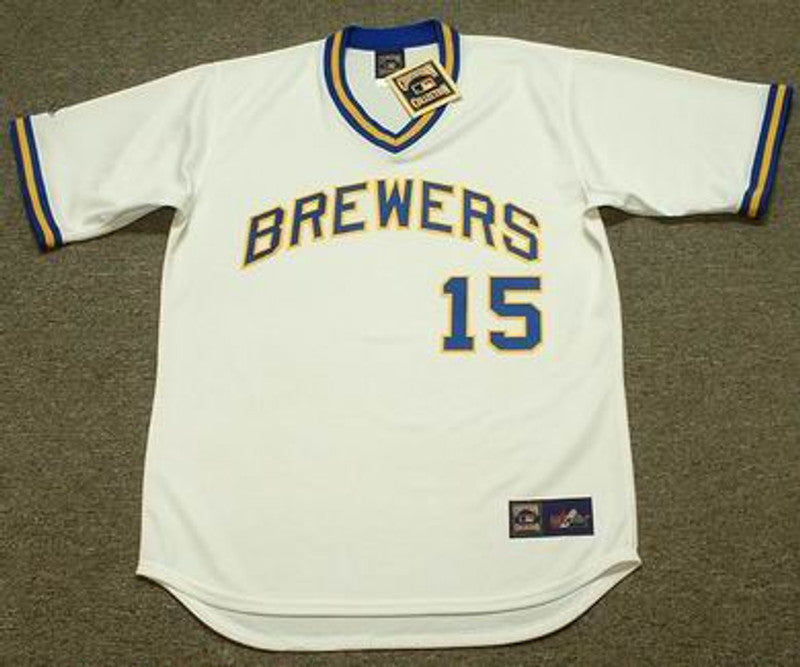 Darrell Porter Milwaukee Brewers 1975 Baseball jersey retro stitched fan gear RTJ01302