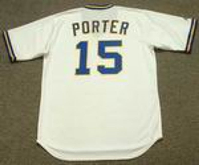 Darrell Porter Milwaukee Brewers 1975 Baseball jersey retro stitched fan gear RTJ01302