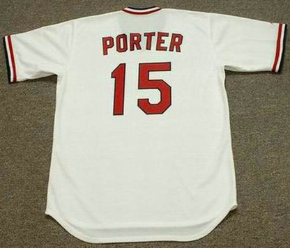 Darrell Porter St. Louis Cardinals 1982 Baseball jersey retro stitched fan gear RTJ01301