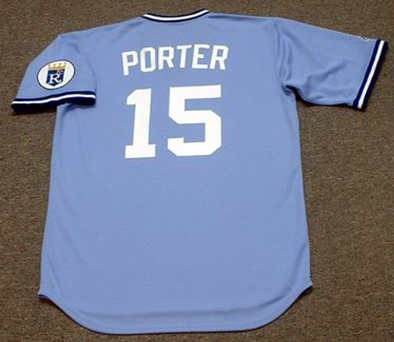 Darrell Porter Kansas City Royals 1980 Baseball jersey retro stitched fan gear RTJ01304