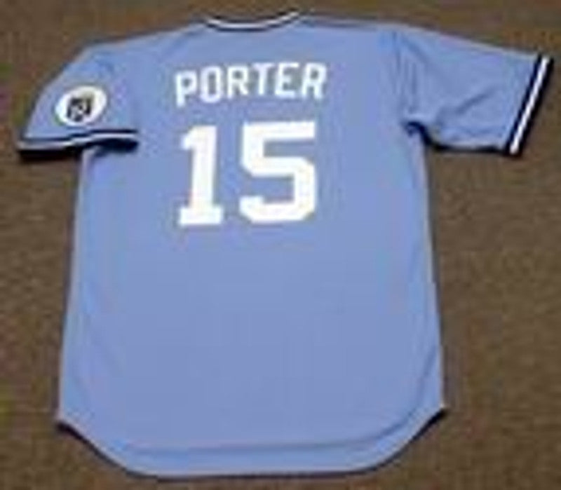 Darrell Porter Kansas City Royals 1980 Baseball jersey retro stitched fan gear RTJ01304