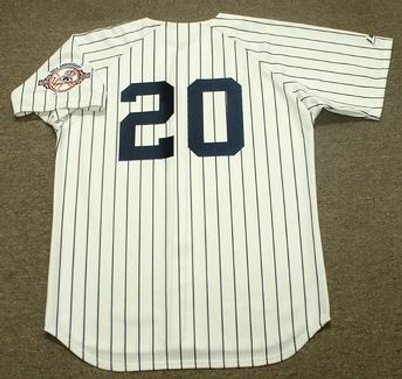 JP NYY 2003 Cooperstown Home Baseball Stitched Jersey, Vintage Baseball Jersey, Retro Sewn Jersey