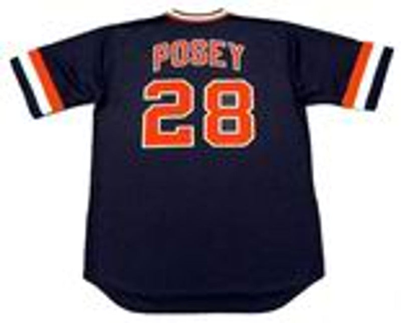 BP SFG 1980s Cooperstown Away Baseball Stitched Jersey, Vintage Baseball Jersey, Retro Sewn Jersey