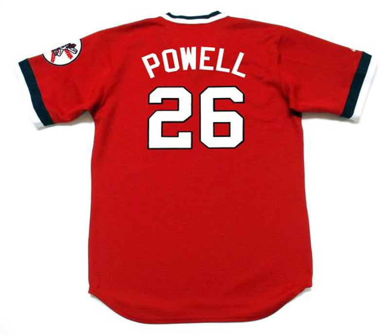 Boog Powell Cleveland Indians 1975 Baseball jersey retro stitched fan gear RTJ01654