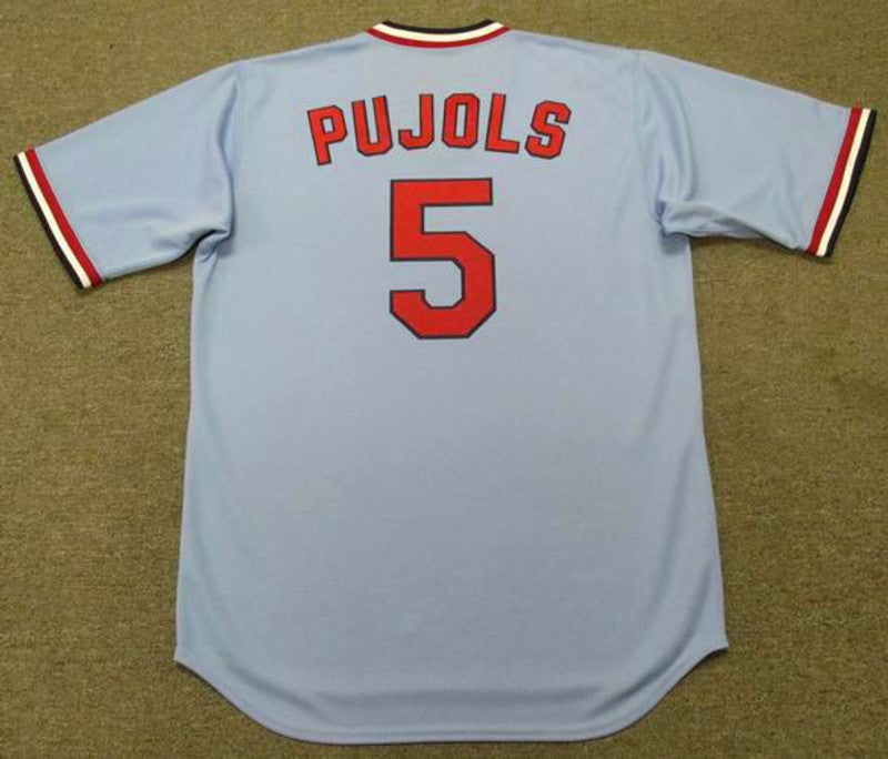 Albert Pujols St. Louis Cardinals 1980s Baseball jersey retro stitched fan gear RTJ01946