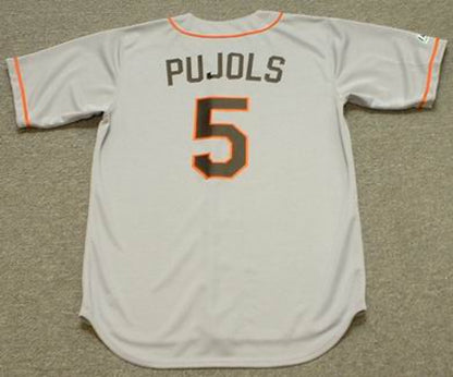 Albert Pujols St. Louis Browns 1950s Baseball jersey retro stitched fan gear RTJ01948