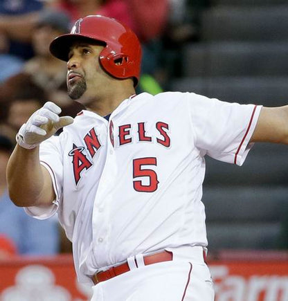 Albert Pujols Los Angeles Angels 2014 Baseball jersey retro stitched fan gear RTJ01949