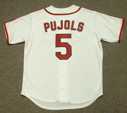 Albert Pujols St. Louis Cardinals 1940s Baseball jersey retro stitched fan gear RTJ01947