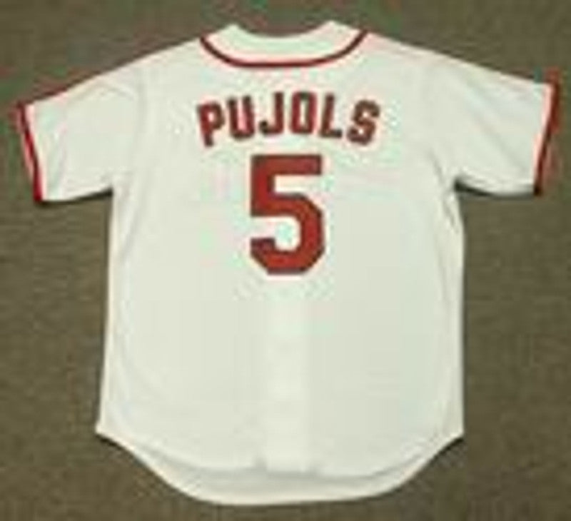 Albert Pujols St. Louis Cardinals 1940s Baseball jersey retro stitched fan gear RTJ01947