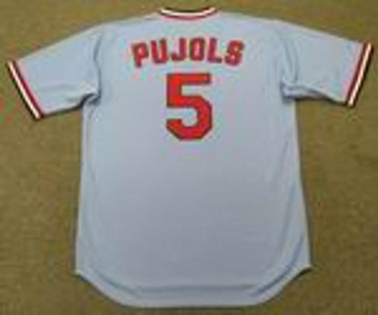 Albert Pujols St. Louis Cardinals 1980s Baseball jersey retro stitched fan gear RTJ01946