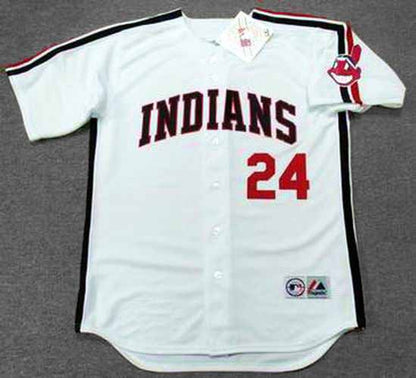 Manny Ramirez Cleveland Indians 1993 Baseball jersey retro stitched fan gear RTJ00066