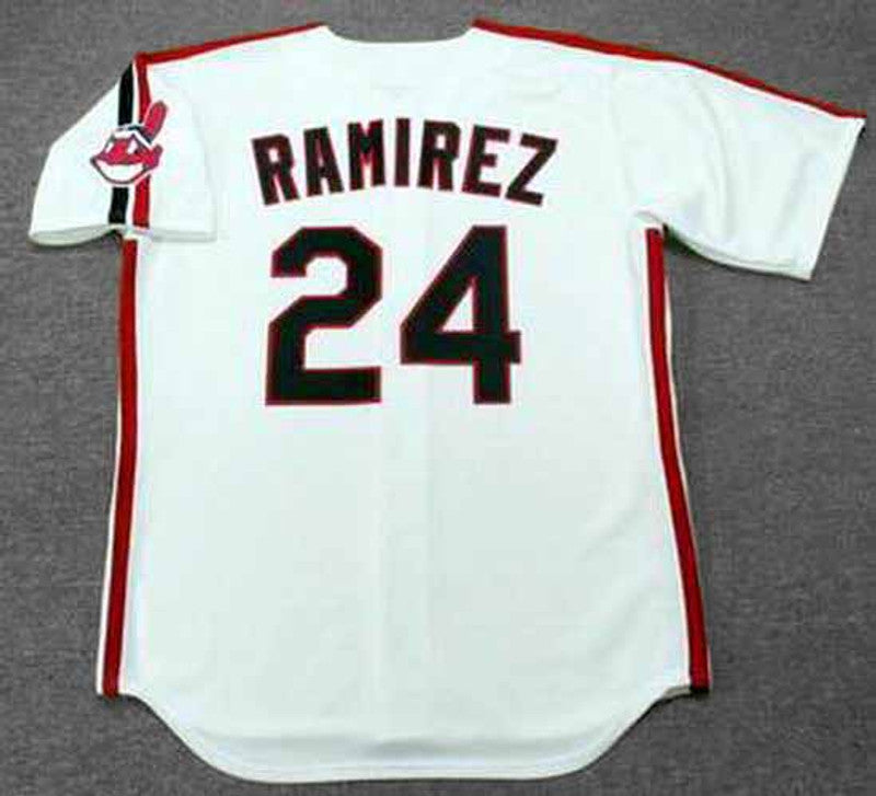 Manny Ramirez Cleveland Indians 1993 Baseball jersey retro stitched fan gear RTJ00066