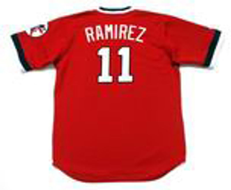 Jose Ramirez Cleveland Indians 1970s Baseball jersey retro stitched fan gear RTJ00336