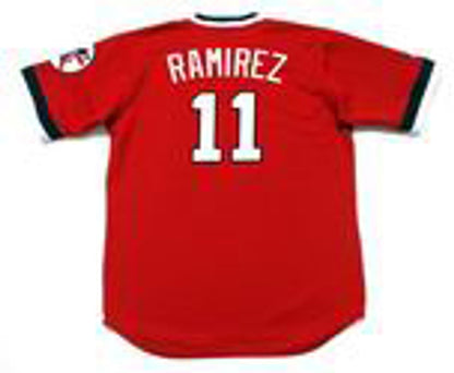 Jose Ramirez Cleveland Indians 1970s Baseball jersey retro stitched fan gear RTJ00336