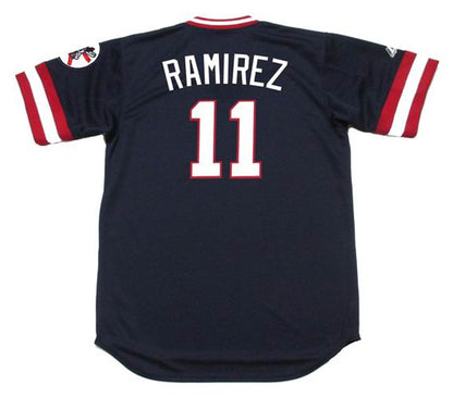 Jose Ramirez Cleveland Indians 1970s Baseball jersey retro stitched fan gear RTJ00337
