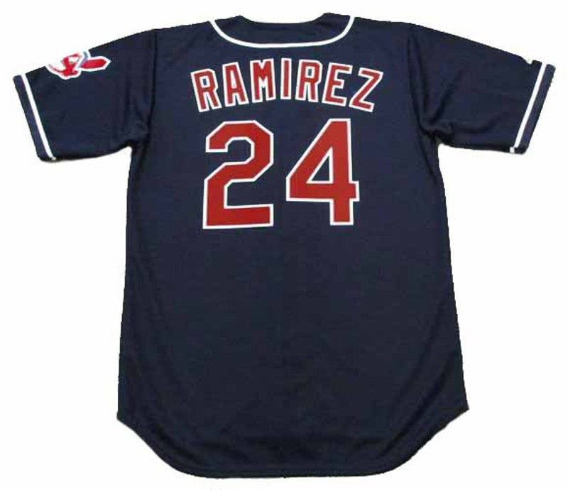Manny Ramirez Cleveland Indians 1995 Baseball jersey retro stitched fan gear RTJ00064
