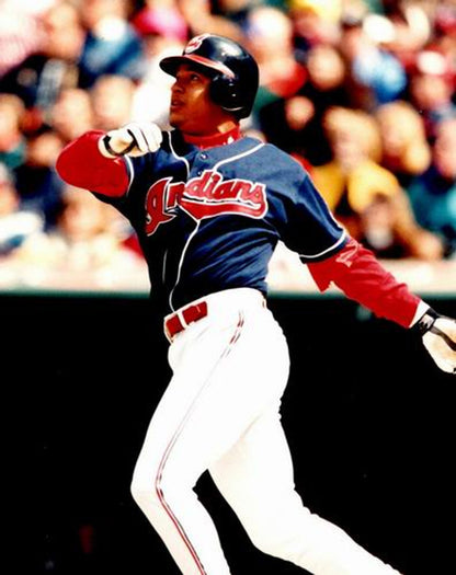 Manny Ramirez Cleveland Indians 1995 Baseball jersey retro stitched fan gear RTJ00064
