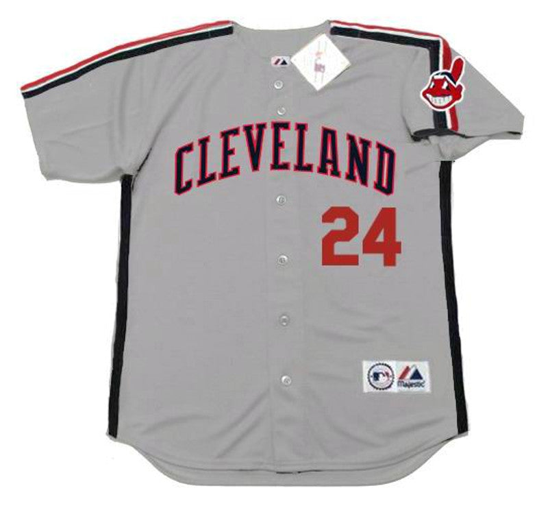 Manny Ramirez Cleveland Indians 1993 Baseball jersey retro stitched fan gear RTJ00065