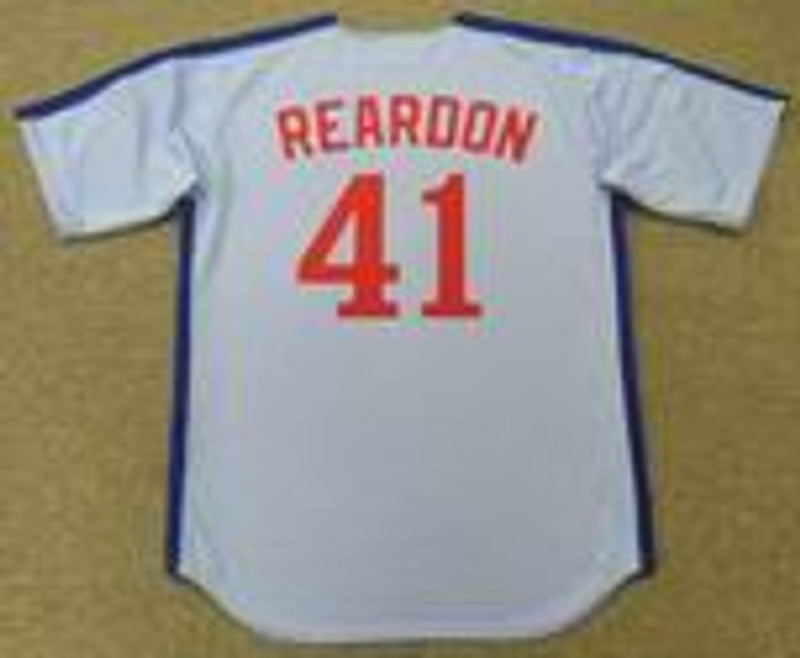 JR ME 1983 Cooperstown Away Baseball Stitched Jersey, Vintage Baseball Jersey, Retro Sewn Jersey