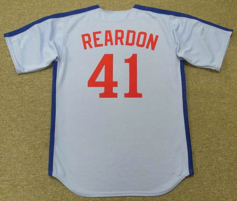 Jeff Reardon Montreal Expos 1983 Baseball jersey retro stitched fan gear RTJ00617