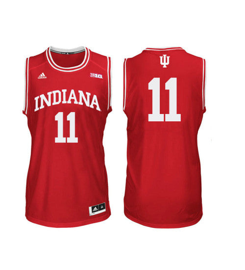 Indiana Hoosiers 11 Devonte Green College Basketball Jersey Red retro stitched fan jersey RTJ5066 image 1