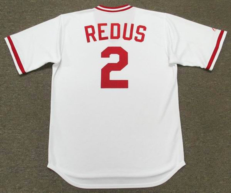Gary Redus Cincinnati Reds 1983 Baseball jersey retro stitched fan gear RTJ00885