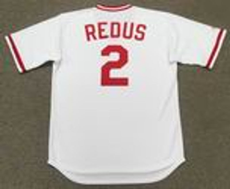 Gary Redus Cincinnati Reds 1983 Baseball jersey retro stitched fan gear RTJ00885