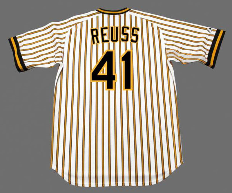 Jerry Reuss Pittsburgh Pirates 1977 Baseball jersey retro stitched fan gear RTJ00599